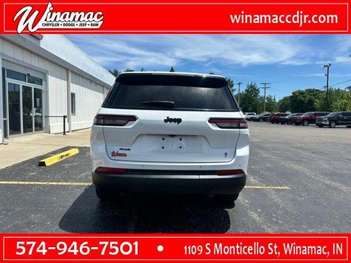 Bright White Clearcoat 2023 Jeep Grand Cherokee L Altitude