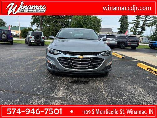 Gray 2024 Chevrolet Malibu 1LT