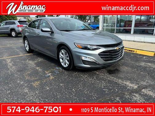 Gray 2024 Chevrolet Malibu 1LT