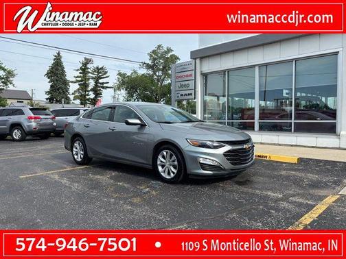 Gray 2024 Chevrolet Malibu 1LT