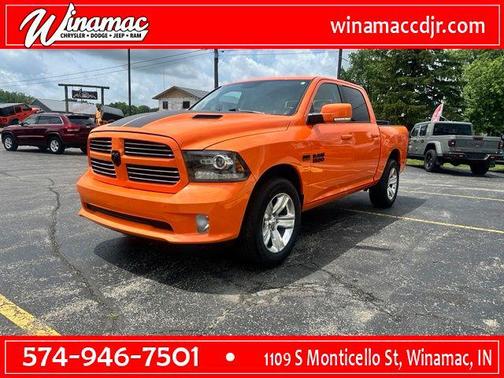Ignition Orange Clear Coat 2015 RAM 1500 Sport