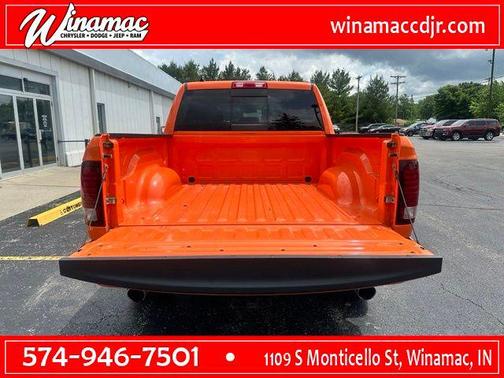 Ignition Orange Clear Coat 2015 RAM 1500 Sport