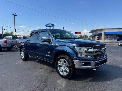 Blue Jeans Metallic 2018 Ford F-150 King Ranch