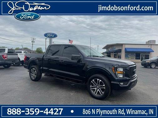 Antimatter Blue Metallic 2023 Ford F-150 XL