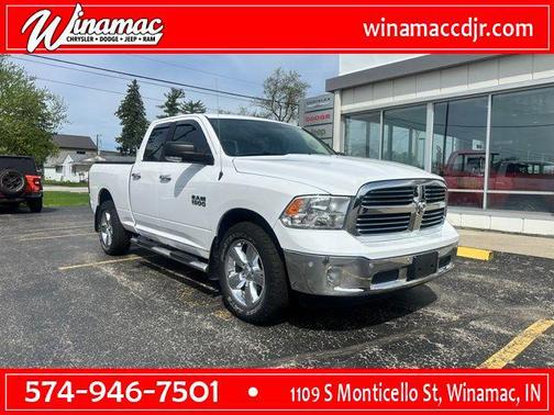 Bright White Clearcoat 2018 RAM 1500 Big Horn