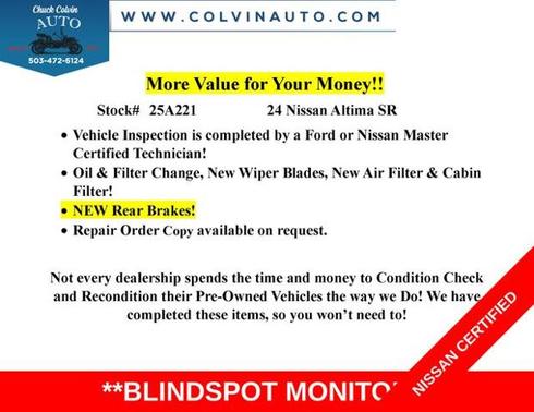 2024 Nissan Altima 2.5 SR