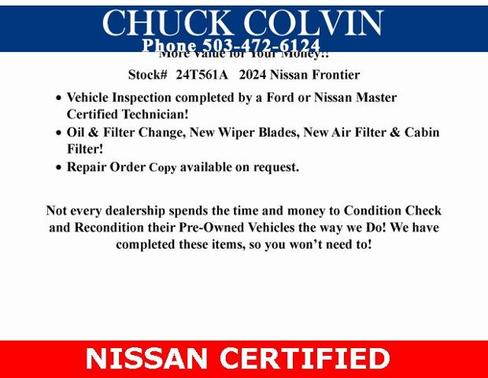 2024 Nissan Frontier PRO-4X