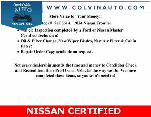 2024 Nissan Frontier PRO-4X