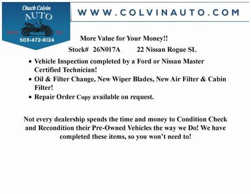 2022 Nissan Rogue SL