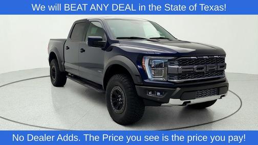 Blue Metallic 2023 Ford F-150 Raptor