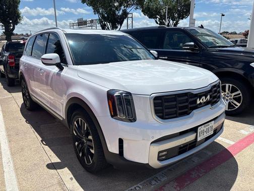Glacial White Pearl 2024 Kia Telluride SX-Prestige