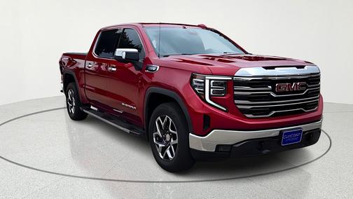 Volcanic Red 2024 GMC Sierra 1500 SLT