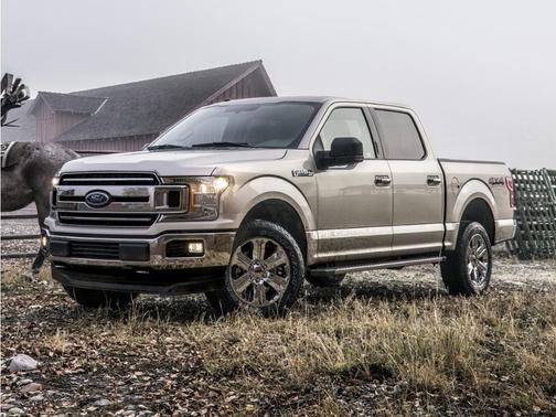 Blue 2019 Ford F-150 XLT
