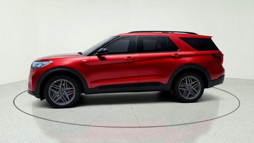 Red 2026 Ford Explorer ST-Line