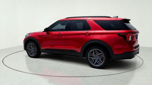 Red 2026 Ford Explorer ST-Line