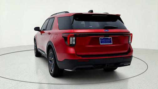 Red 2026 Ford Explorer ST-Line