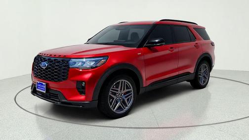 Red 2026 Ford Explorer ST-Line