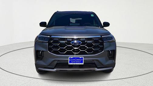 Gray Metallic 2026 Ford Explorer Platinum