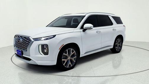 Hyper White 2021 Hyundai PALISADE Limited