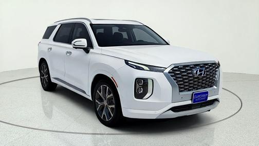 Hyper White 2021 Hyundai PALISADE Limited