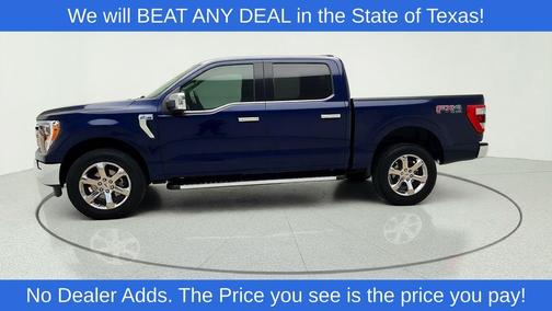 Blue Metallic 2023 Ford F-150 Lariat