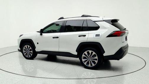 Super White 2019 Toyota RAV4 XLE Premium
