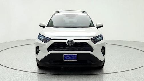 Super White 2019 Toyota RAV4 XLE Premium