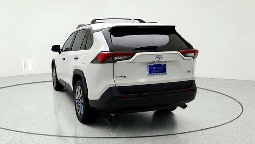 Super White 2019 Toyota RAV4 XLE Premium