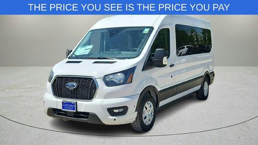 Oxford White 2025 Ford Transit-350 XLT