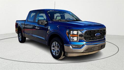 Blue Metallic 2023 Ford F-150 XLT Truck