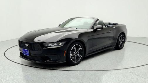 Shadow Black 2024 Ford Mustang EcoBoost Premium