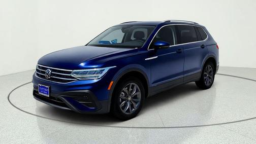 Atlantic Blue 2023 Volkswagen Tiguan 2.0T SE