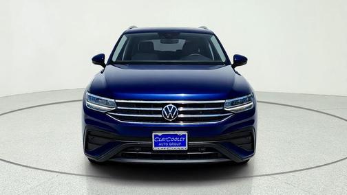 Atlantic Blue 2023 Volkswagen Tiguan 2.0T SE