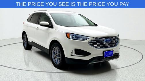 White Metallic 2022 Ford Edge SEL