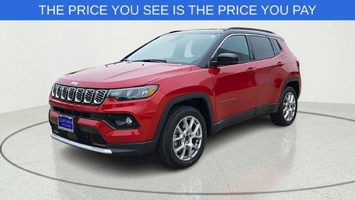 Red Hot Pearlcoat 2026 Jeep Compass Limited