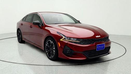 Passion Red 2022 Kia K5 GT-Line