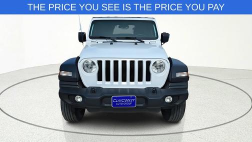 Bright White Clearcoat 2023 Jeep Wrangler Sport S