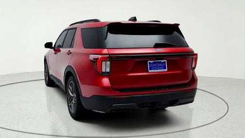 Red Metallic 2025 Ford Explorer ST-Line