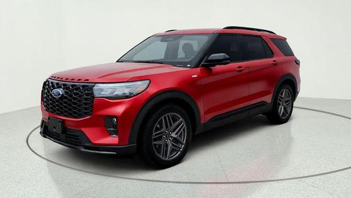 Red Metallic 2025 Ford Explorer ST-Line