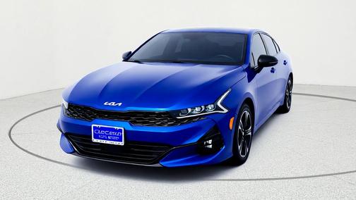 Sapphire Blue 2024 Kia K5 GT-Line