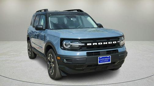 Azure Gray Metallic 2024 Ford Bronco Sport Outer Banks