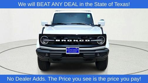 Oxford White 2026 Ford Bronco Outer Banks