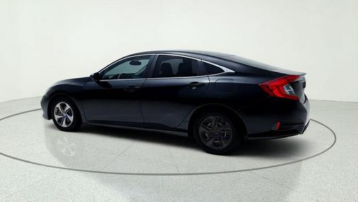 Black 2019 Honda Civic LX