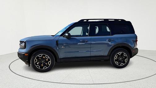 Azure Gray Metallic 2025 Ford Bronco Sport Outer Banks