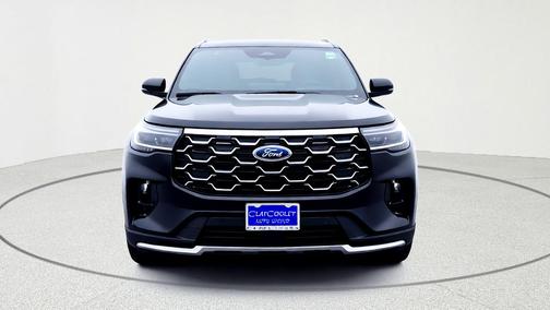 Black 2026 Ford Explorer Platinum
