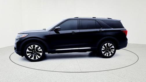 Black 2026 Ford Explorer Platinum