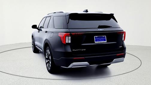 Black 2026 Ford Explorer Platinum