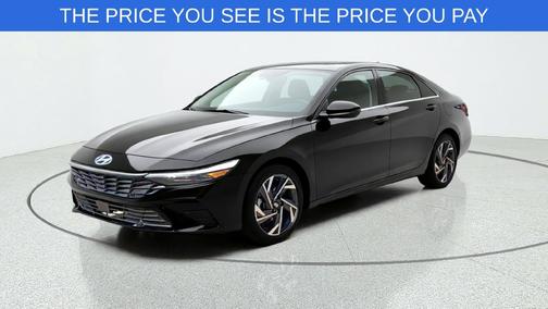 Abyss Black 2024 Hyundai ELANTRA SEL