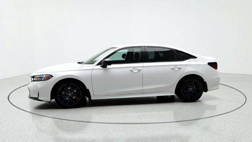 White 2025 Honda Civic Sport