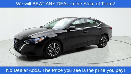 Super Black 2025 Nissan Sentra SV